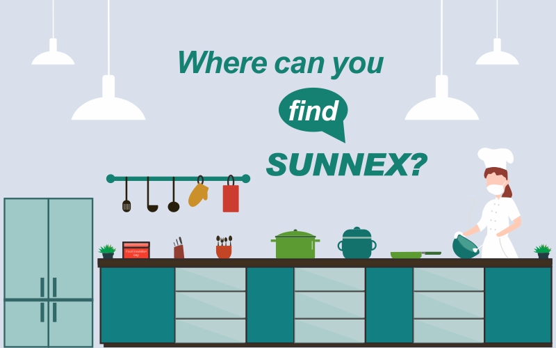 SUNNEX ஐ எங்கே காணலாம்?